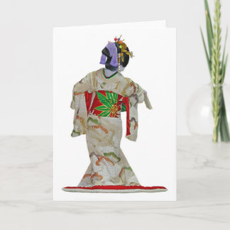 Tarjeta Bailarín japonés 1