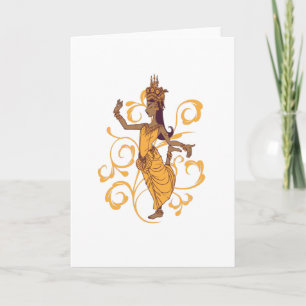 Tarjeta Bailarina de Apsara