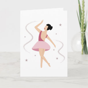 Tarjeta Bailarina de ballet