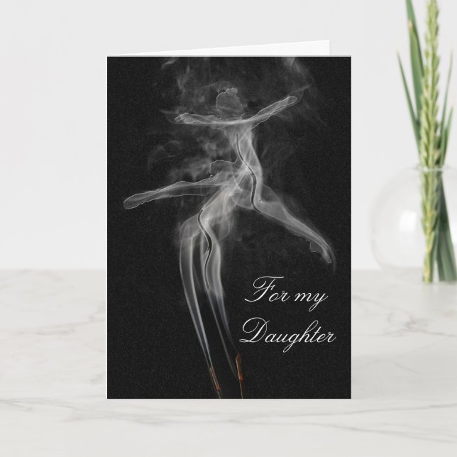 Tarjeta Bailarina de humo (Anverso)