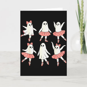 Tarjeta Bailarina Fantasma Profesora de Baile de Ballet Di