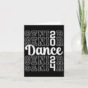 Tarjeta Bailarina Senior 2024 Cl De 2024