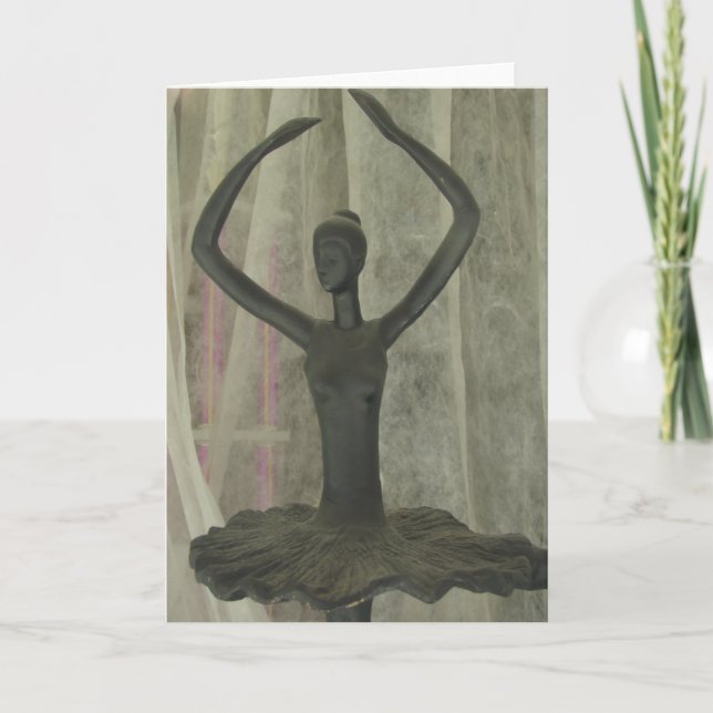 Tarjeta Bailarina todas las ocasiones (Anverso)