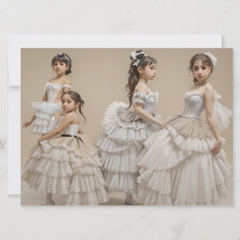 Tarjeta Bailarinas románticas