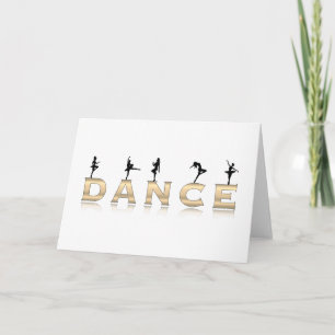 Tarjeta Baile