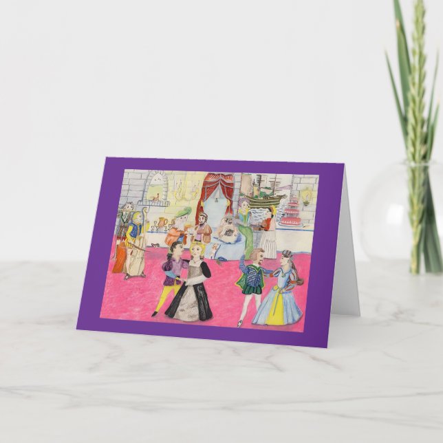 Tarjeta Baile boda (Anverso)