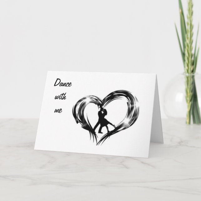 TARJETA BAILE CONMIGO EN TU CUARENTA CUMPLEAÑOS/PARA SIEMP (Anverso)