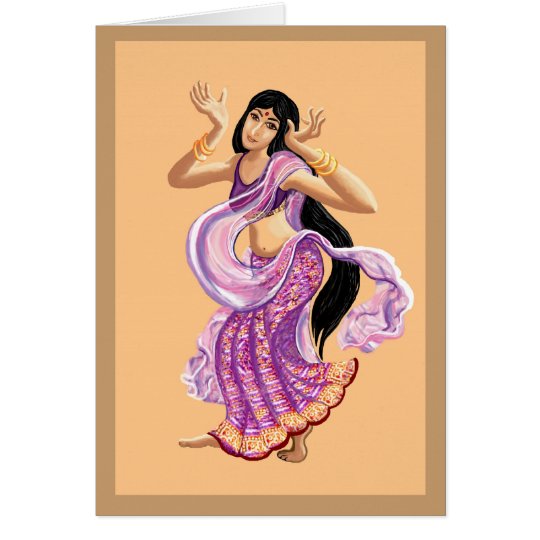 Tarjeta Baile de Bollywood
