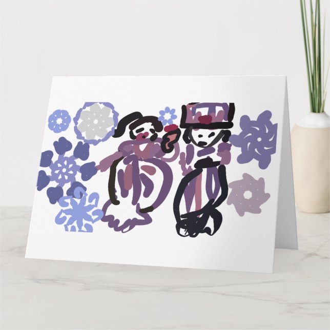 Tarjeta Baile de ciruela azucarada (Anverso)