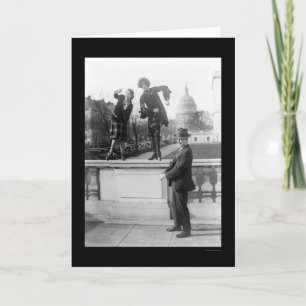 Tarjeta Baile de la Charleston en Washington, DC 1925