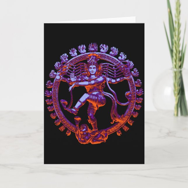 Tarjeta Baile de Shiva Nataraja (Anverso)