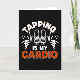 Tarjeta Baile de Zapateado, El Zapateado Es Mi Cardio, Zap