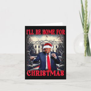 Tarjeta Baile Divertido Humorístico Trump Estaré En Casa P