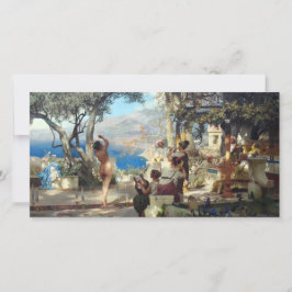 Tarjeta Baile entre dagas