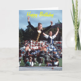 Tarjeta Baile Highland