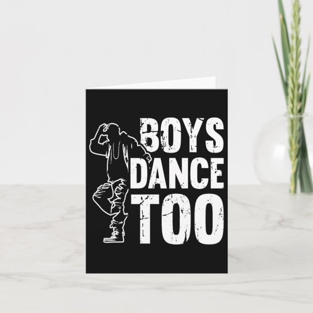 Tarjeta Baile infantil para bailarina de Guay (Anverso)