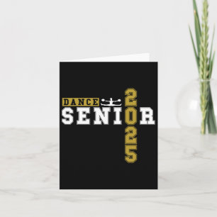 Tarjeta Baile Senior Night Dance Senior 2025 Graduación 14