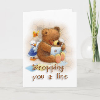 Tarjeta Bajando una línea