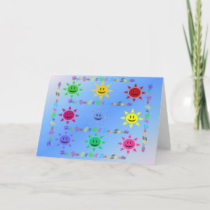 Tarjeta Baje pronto Sweetie Card