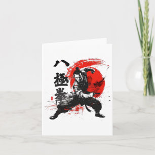 Tarjeta Baji Quan Open Gate Ocho Extremidades Boxing Kung