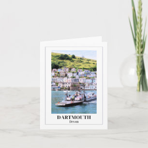 Tarjeta Bajo Dartmouth Ferry, Devon