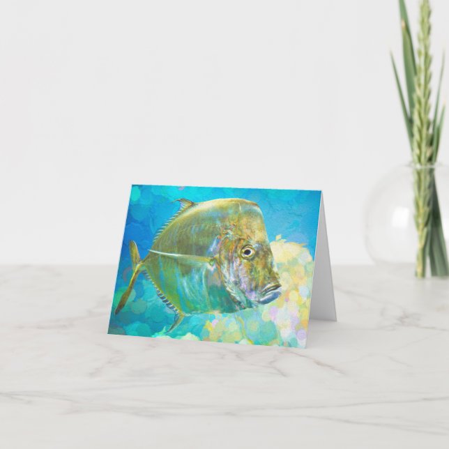 Tarjeta Bajo el mar II (Anverso)