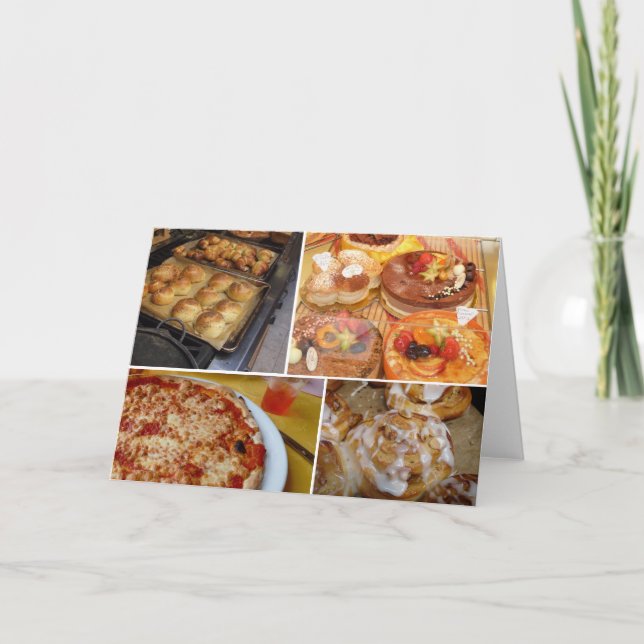 Tarjeta Baked Goods, un Notecard de Brad Hines (Anverso)