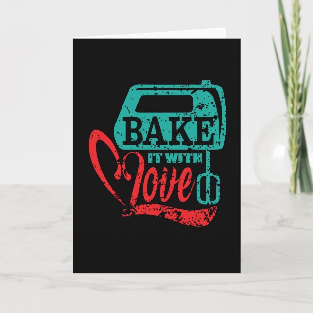 Tarjeta Baker Baking Bakery Pastry (Anverso)