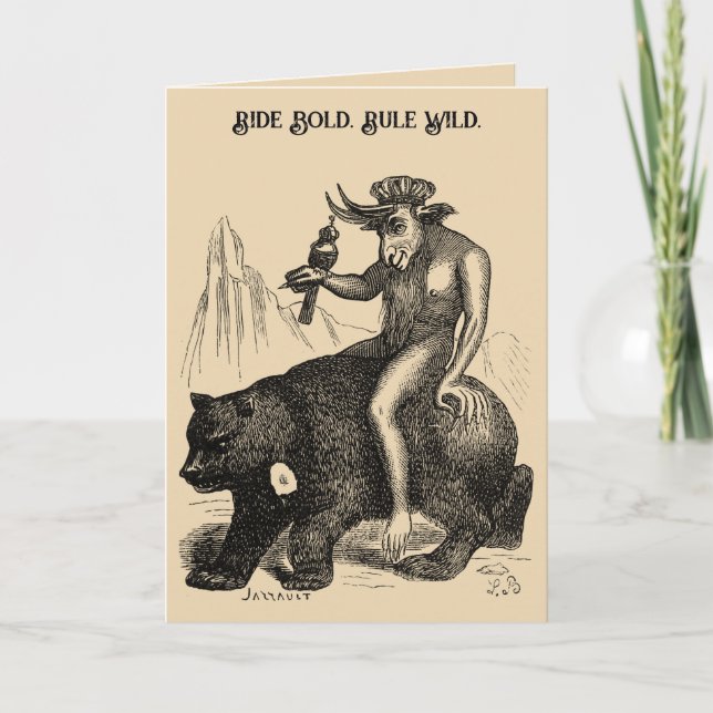 Tarjeta Balan The Bearbound Duke (Anverso)