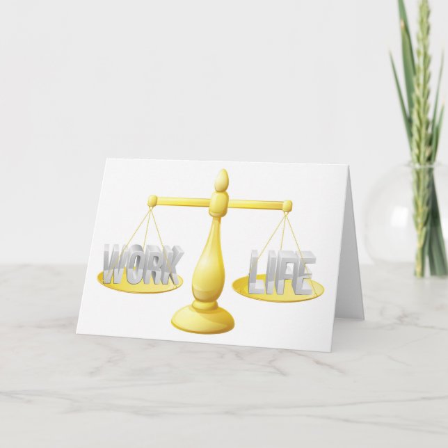Tarjeta Balanzas de vida laboral (Anverso)
