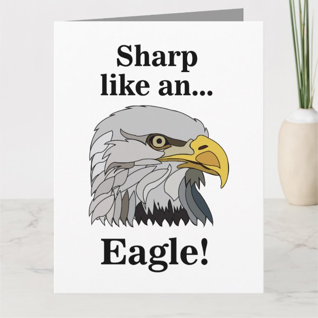 Tarjeta Bald Eagle (Anverso)