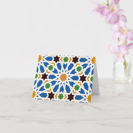 Tarjeta Baldosas andaluzas 10 (Real Alcázar, Sevilla)