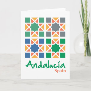 Tarjeta Baldosas Andaluzas 4