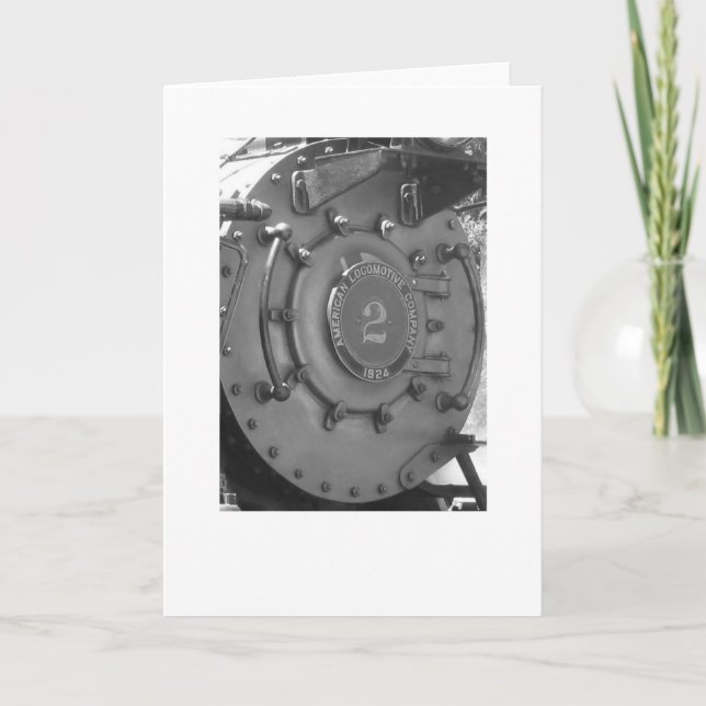 Tarjeta Baldwin Locomotive (Anverso)