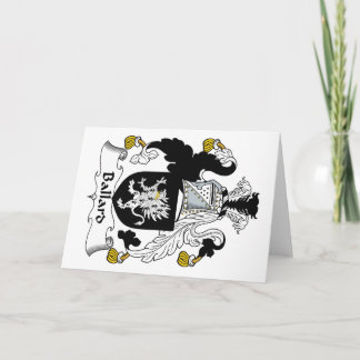 Tarjeta Ballard Family Crest