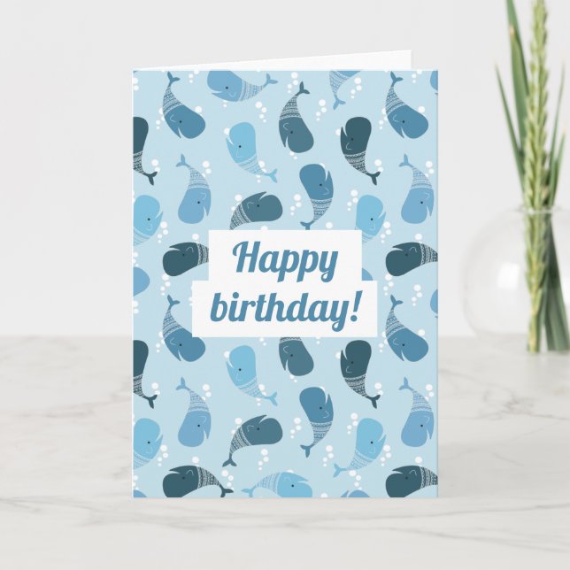 Tarjeta Ballenas (Anverso)