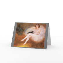 Ballerina con un gato negro de Carrier-Belleuse