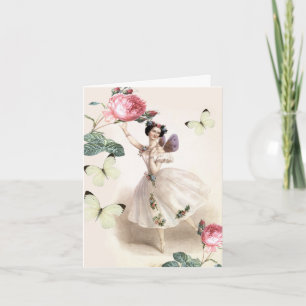 Tarjeta Ballerina Fairy
