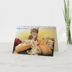 Tarjeta Ballerina Kate - Cute Cumpleaños Personalizado