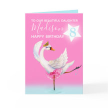 Ballet acuarela cisne hija 8 años