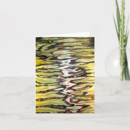 Tarjeta "Ballet de agua" - Notecard