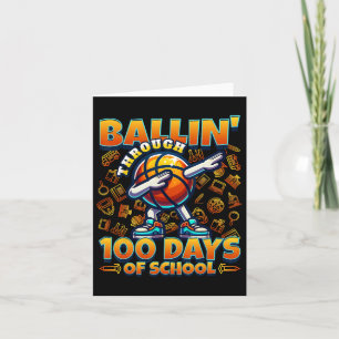 Tarjeta Ballin' Hasta 100 Días De Escuela