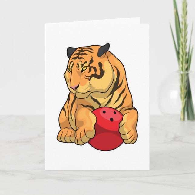Tarjeta Balón de bolos del Tigre (Anverso)