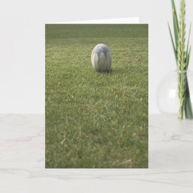 Tarjeta Balón de rugby (Anverso)