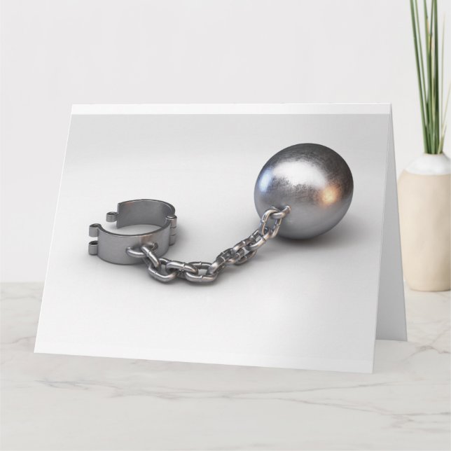 Tarjeta Balón Y Retención De Cadenas (Anverso)