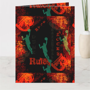 TARJETA BALONCESTO