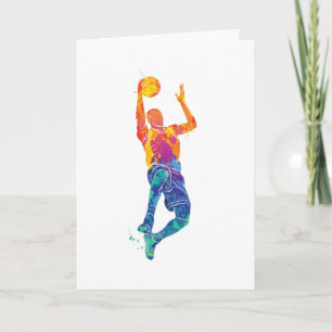 Tarjeta Baloncesto acuático