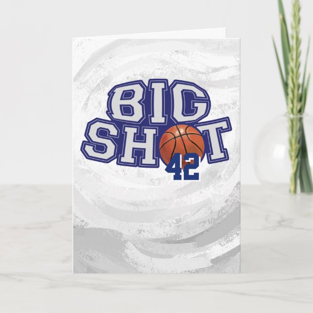 Tarjeta Baloncesto Big Shot (Anverso)