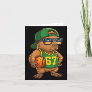 Tarjeta Baloncesto Capybara 67 Gen Alpha Slang Srts Hombre