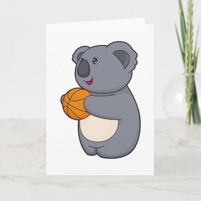 Tarjeta Baloncesto de Koala (Anverso)
